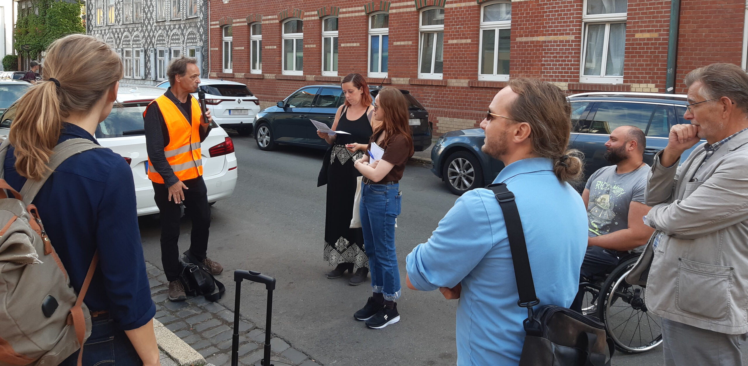 Begehung mit Stakeholdern in Erfurt