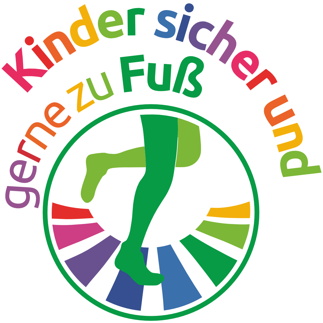 Logo Sonderpreis Kinder sicher und gerne zu Fuß