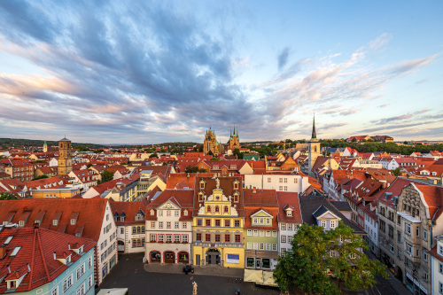 Erfurt Stadtansicht