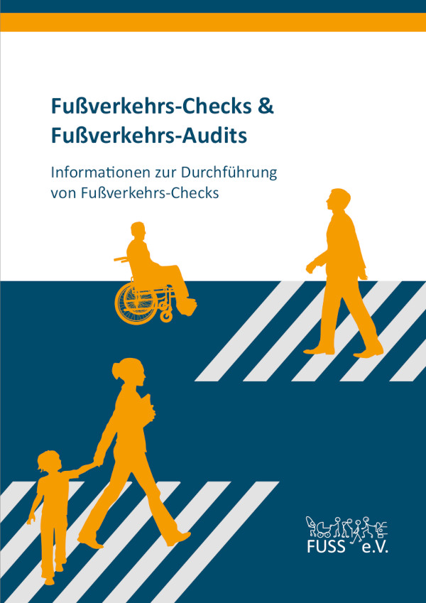 Cover Broschüre Fußverkehrs-Checks & Fußverkehrs-Audits