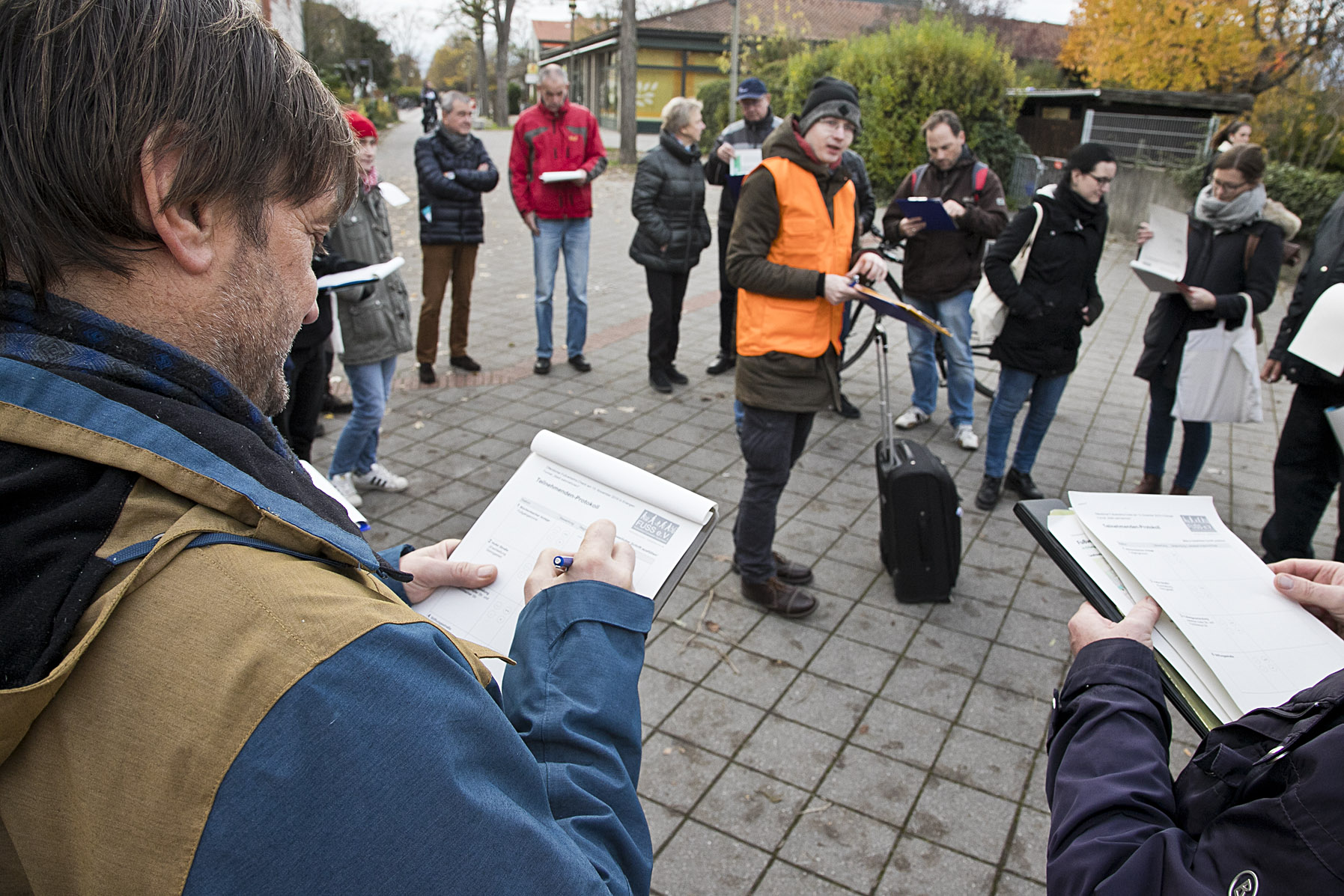 Fußverkehrs-Check in Erlangen