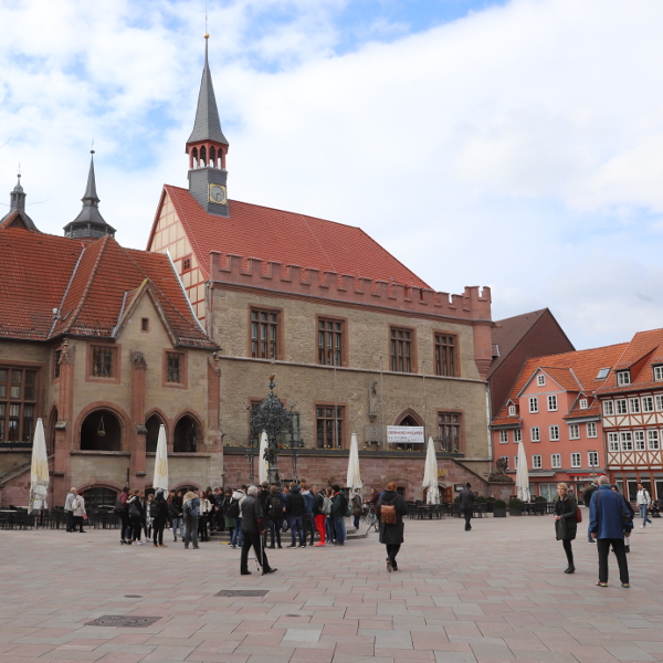 Göttingen Markt und Altes Rathaus